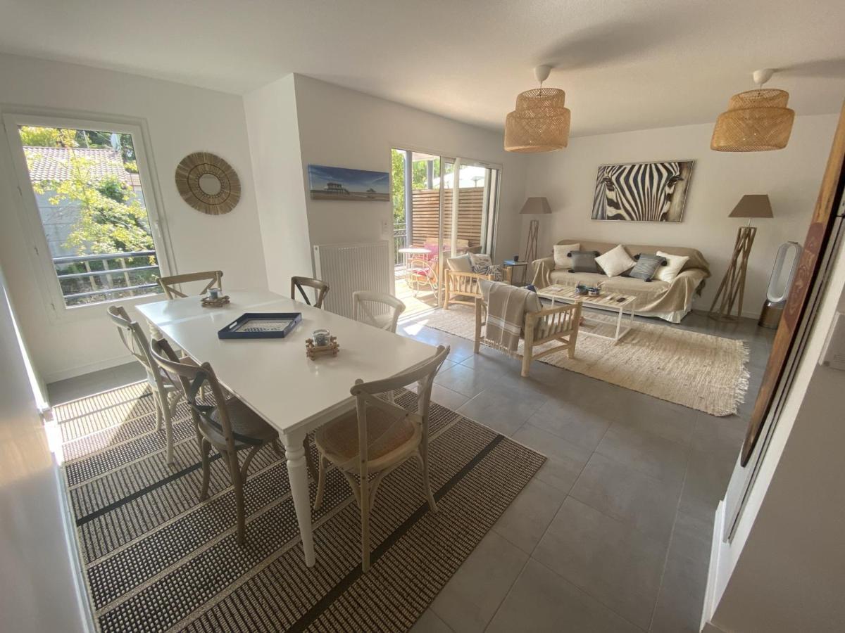 Charmant Appartement Pour 6 En Centre-Ville D'Arcachon Avec Terrasse, Parking Et Wifi - Fr-1-474-174 외부 사진