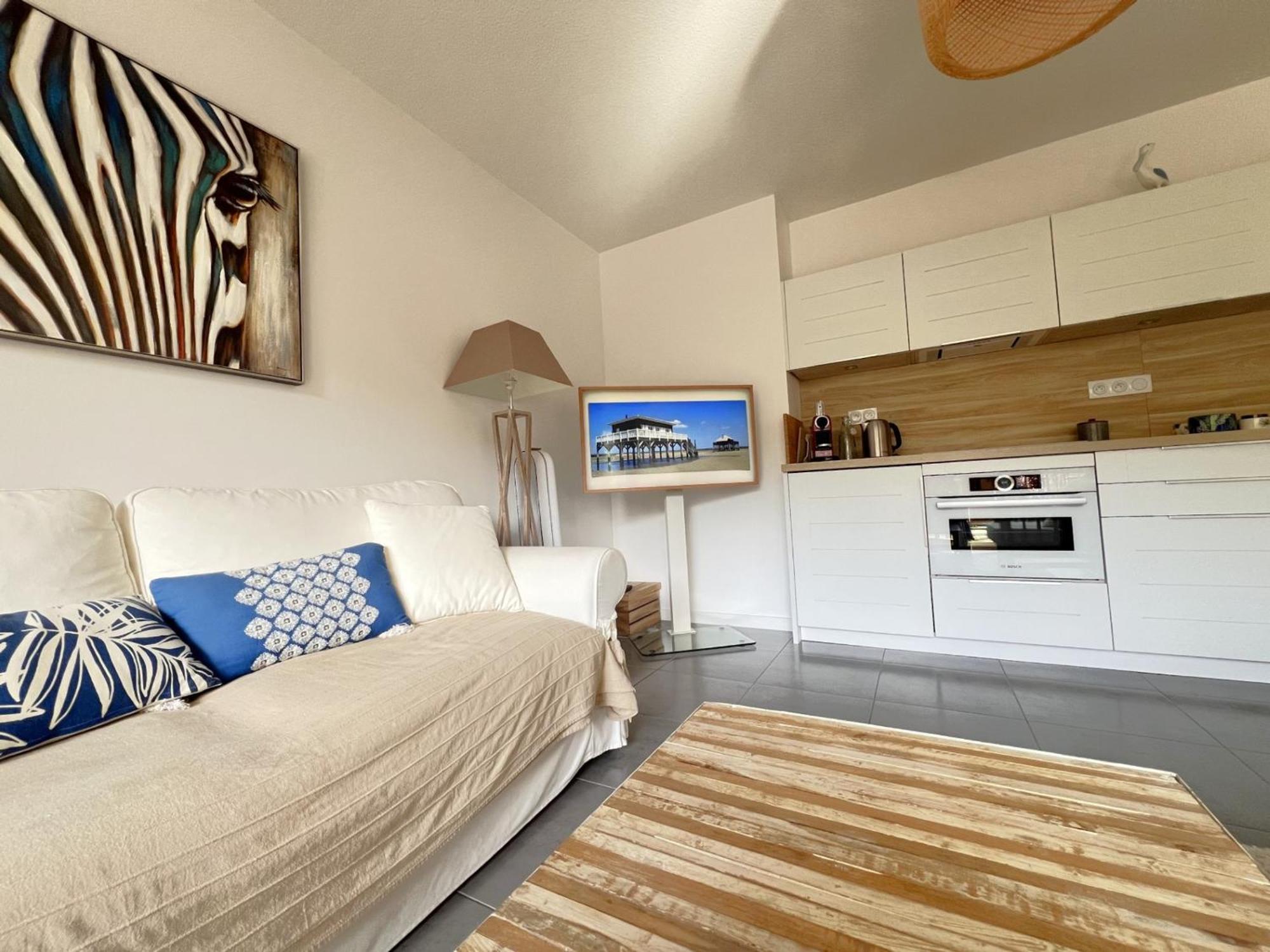 Charmant Appartement Pour 6 En Centre-Ville D'Arcachon Avec Terrasse, Parking Et Wifi - Fr-1-474-174 외부 사진